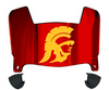 USC Trojans Mini Football Helmet Visor Shield w/ Clips - PICK VISOR & LOGO COLOR