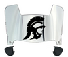 USC Trojans Mini Football Helmet Visor Shield w/ Clips - PICK VISOR & LOGO COLOR