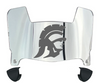 USC Trojans Mini Football Helmet Visor Shield w/ Clips - PICK VISOR & LOGO COLOR