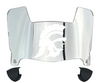 USC Trojans Mini Football Helmet Visor Shield w/ Clips - PICK VISOR & LOGO COLOR