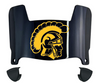 USC Trojans Mini Football Helmet Visor Shield w/ Clips - PICK VISOR & LOGO COLOR