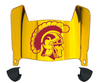 USC Trojans Mini Football Helmet Visor Shield w/ Clips - PICK VISOR & LOGO COLOR