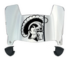 USC Trojans Mini Football Helmet Visor Shield w/ Clips - PICK VISOR & LOGO COLOR