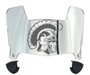 USC Trojans Mini Football Helmet Visor Shield w/ Clips - PICK VISOR & LOGO COLOR