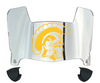 USC Trojans Mini Football Helmet Visor Shield w/ Clips - PICK VISOR & LOGO COLOR