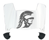 USC Trojans Mini Football Helmet Visor Shield w/ Clips - PICK VISOR & LOGO COLOR