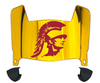 USC Trojans Mini Football Helmet Visor Shield w/ Clips - PICK VISOR & LOGO COLOR
