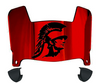 USC Trojans Mini Football Helmet Visor Shield w/ Clips - PICK VISOR & LOGO COLOR