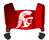 USC Trojans Mini Football Helmet Visor Shield w/ Clips - PICK VISOR & LOGO COLOR