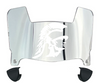 USC Trojans Mini Football Helmet Visor Shield w/ Clips - PICK VISOR & LOGO COLOR