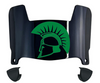 USC Upstate Spartans Mini Football Helmet Visor Shield w/ Clips - PICK VISOR & LOGO COLOR