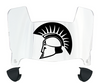 USC Upstate Spartans Mini Football Helmet Visor Shield w/ Clips - PICK VISOR & LOGO COLOR