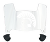 USC Upstate Spartans Mini Football Helmet Visor Shield w/ Clips - PICK VISOR & LOGO COLOR