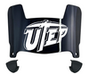 UTEP Miners Mini Football Helmet Visor Shield w/ Clips - PICK VISOR & LOGO COLOR
