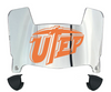 UTEP Miners Mini Football Helmet Visor Shield w/ Clips - PICK VISOR & LOGO COLOR