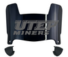 UTEP Miners Mini Football Helmet Visor Shield w/ Clips - PICK VISOR & LOGO COLOR