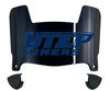 UTEP Miners Mini Football Helmet Visor Shield w/ Clips - PICK VISOR & LOGO COLOR