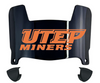 UTEP Miners Mini Football Helmet Visor Shield w/ Clips - PICK VISOR & LOGO COLOR