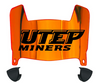 UTEP Miners Mini Football Helmet Visor Shield w/ Clips - PICK VISOR & LOGO COLOR