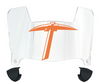 UTEP Miners Mini Football Helmet Visor Shield w/ Clips - PICK VISOR & LOGO COLOR