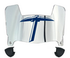 UTEP Miners Mini Football Helmet Visor Shield w/ Clips - PICK VISOR & LOGO COLOR