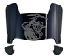 UTEP Miners Mini Football Helmet Visor Shield w/ Clips - PICK VISOR & LOGO COLOR