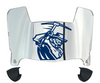 UTEP Miners Mini Football Helmet Visor Shield w/ Clips - PICK VISOR & LOGO COLOR