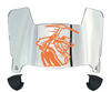 UTEP Miners Mini Football Helmet Visor Shield w/ Clips - PICK VISOR & LOGO COLOR