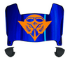 UT Martin Skyhawks Mini Football Helmet Visor Shield w/ Clips - PICK VISOR & LOGO COLOR