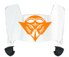 UT Martin Skyhawks Mini Football Helmet Visor Shield w/ Clips - PICK VISOR & LOGO COLOR