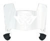 UT Martin Skyhawks Mini Football Helmet Visor Shield w/ Clips - PICK VISOR & LOGO COLOR