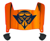 UT Martin Skyhawks Mini Football Helmet Visor Shield w/ Clips - PICK VISOR & LOGO COLOR