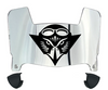 UT Martin Skyhawks Mini Football Helmet Visor Shield w/ Clips - PICK VISOR & LOGO COLOR