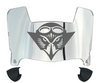 UT Martin Skyhawks Mini Football Helmet Visor Shield w/ Clips - PICK VISOR & LOGO COLOR