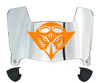 UT Martin Skyhawks Mini Football Helmet Visor Shield w/ Clips - PICK VISOR & LOGO COLOR