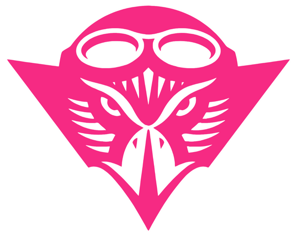 UT Martin Skyhawks HOT PINK Team Logo Premium DieCut Vinyl Decal PICK SIZE