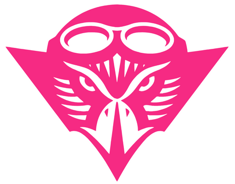 UT Martin Skyhawks HOT PINK Team Logo Premium DieCut Vinyl Decal PICK SIZE