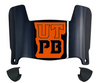 UTPB Falcons Mini Football Helmet Visor Shield w/ Clips - PICK VISOR & LOGO COLOR