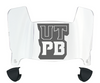 UTPB Falcons Mini Football Helmet Visor Shield w/ Clips - PICK VISOR & LOGO COLOR