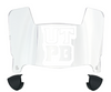 UTPB Falcons Mini Football Helmet Visor Shield w/ Clips - PICK VISOR & LOGO COLOR