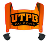 UTPB Falcons Mini Football Helmet Visor Shield w/ Clips - PICK VISOR & LOGO COLOR