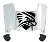 UTPB Falcons Mini Football Helmet Visor Shield w/ Clips - PICK VISOR & LOGO COLOR