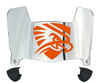 UTPB Falcons Mini Football Helmet Visor Shield w/ Clips - PICK VISOR & LOGO COLOR