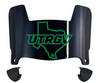 UTRGV Vaqueros Mini Football Helmet Visor Shield w/ Clips - PICK VISOR & LOGO COLOR