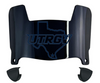 UTRGV Vaqueros Mini Football Helmet Visor Shield w/ Clips - PICK VISOR & LOGO COLOR