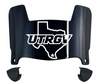 UTRGV Vaqueros Mini Football Helmet Visor Shield w/ Clips - PICK VISOR & LOGO COLOR
