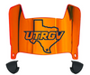 UTRGV Vaqueros Mini Football Helmet Visor Shield w/ Clips - PICK VISOR & LOGO COLOR