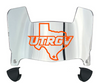UTRGV Vaqueros Mini Football Helmet Visor Shield w/ Clips - PICK VISOR & LOGO COLOR