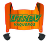 UTRGV Vaqueros Mini Football Helmet Visor Shield w/ Clips - PICK VISOR & LOGO COLOR