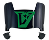 UTRGV Vaqueros Mini Football Helmet Visor Shield w/ Clips - PICK VISOR & LOGO COLOR